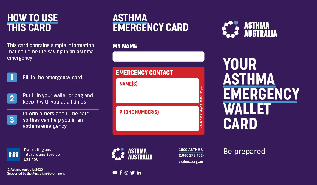 Emergency Card