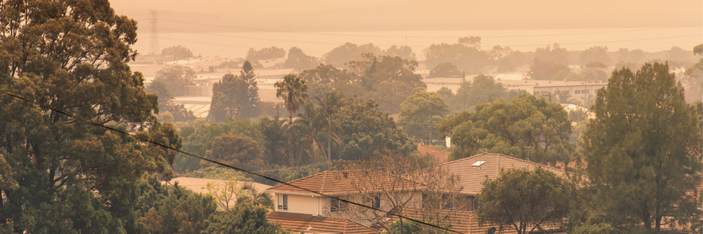 Bushfire banner