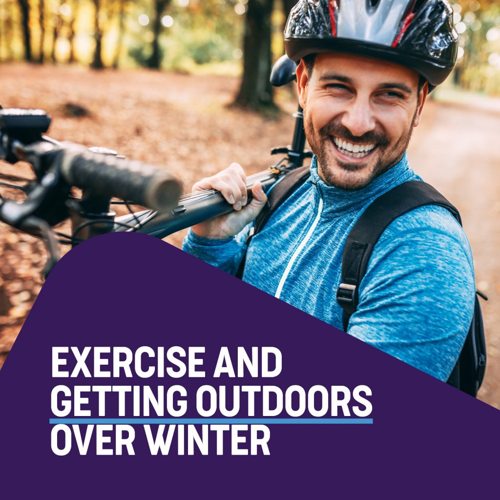 Exercise and getting outdoors