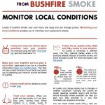 How to monitor local conditions during busfires