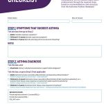 Asthma Consult Checklist (Use this checklist if you suspect your patient has asthma)