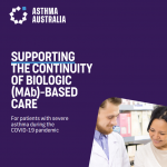 Severe Asthma Guide – continuity of biologic (MAb) – based care (COVID-19) for Pharmacists