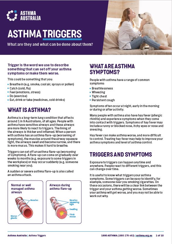 Asthma Toolkit - Asthma Australia | Tools To Better Manage Your Asthma