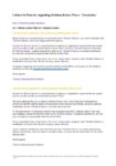 Parent/Carer Asthma Action Plan letter - Sample Template