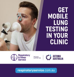RSS, Asthma Australia, get mobile lung testing in your clinic