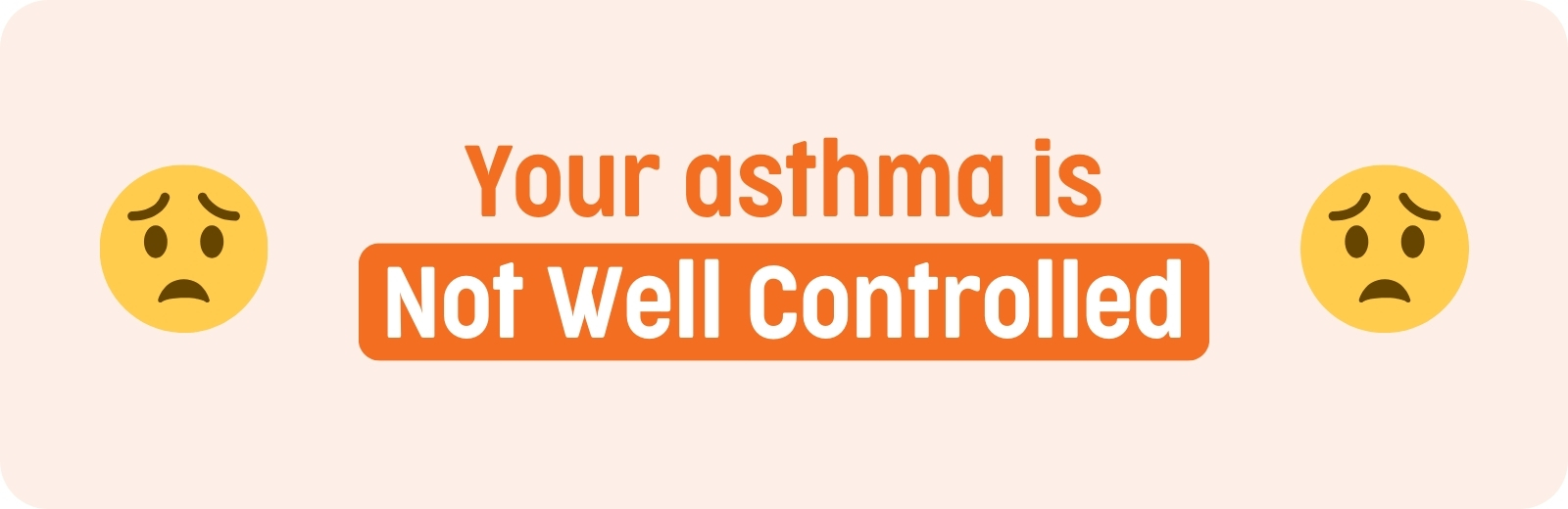 Asthma Control Questionaire, Not Well Controlled Asthma
