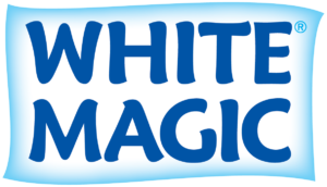 white magic logo, no background, transparent background