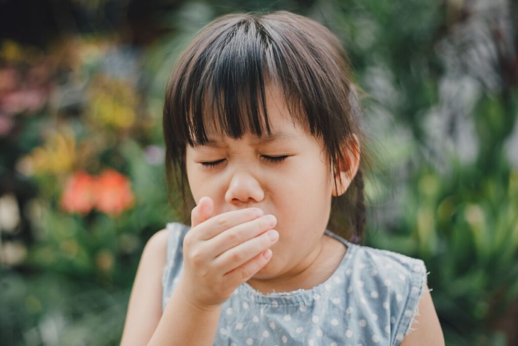 child with cough and wheeze, Asthma Australia