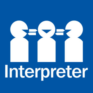 TIS symbol, national interpreter symbol