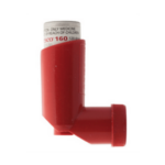 Alvesco Inhaler with white space