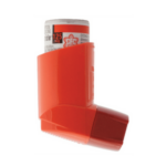 Flixotide Inhaler with white space