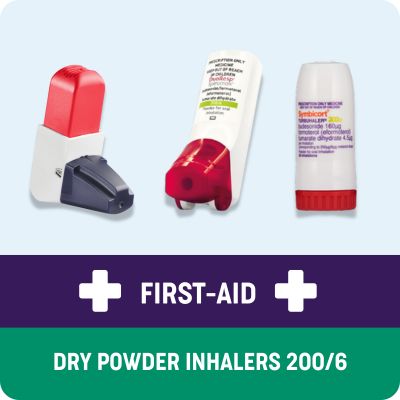 DRY POWDER INHALERS 200/6