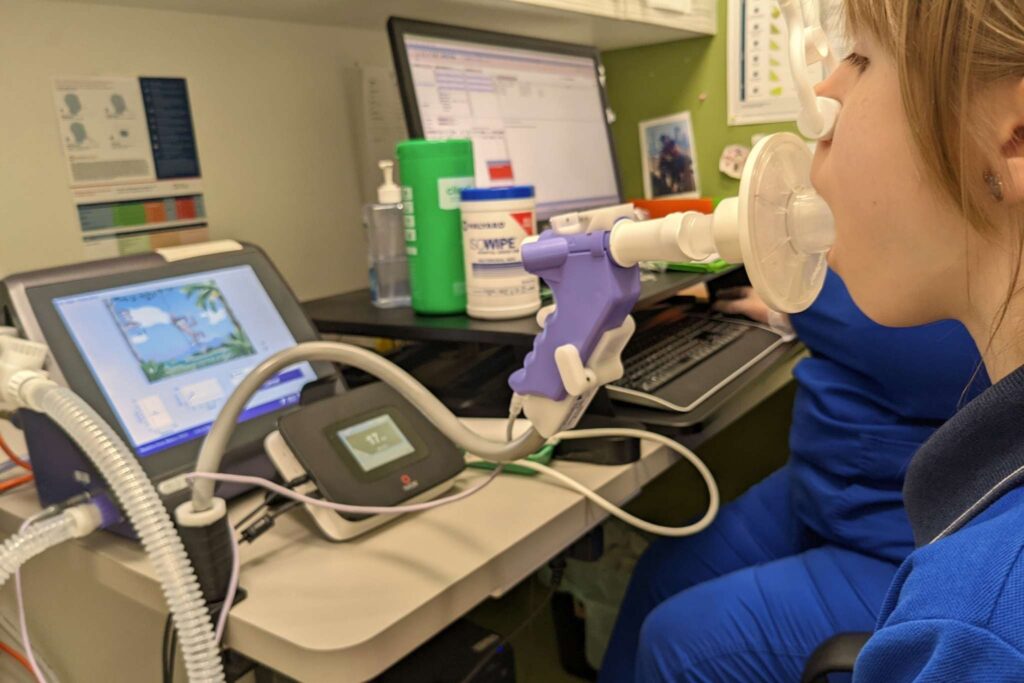 Maddy asthma spirometry sepia