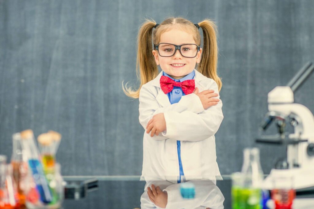 Scientist girl