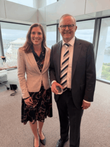 Asthma Australia CEO Meeting with the Prime Minister for Asthma Management