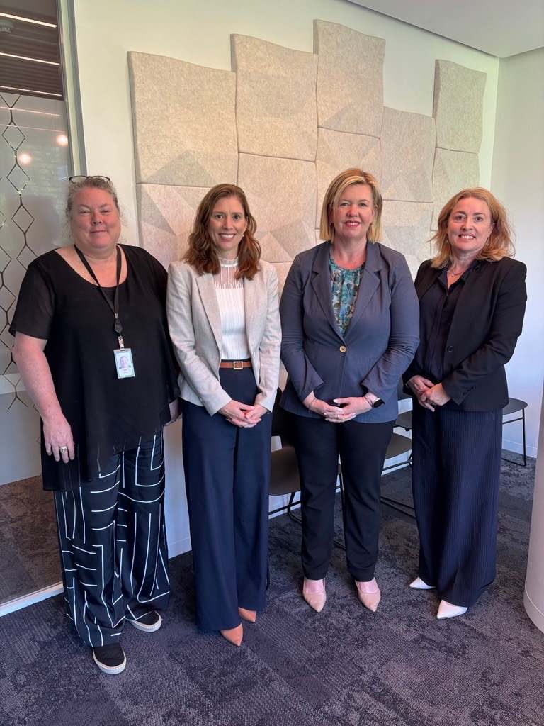 Asthma Australia Leadership Team Discussing Asthma Care Needs Across Tasmania
