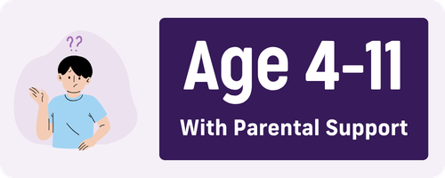 Age 4-11 Asthma Control Test button