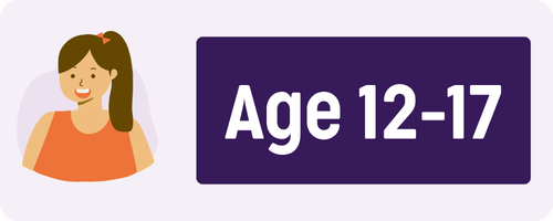 Age 12-17 Asthma Control Test button