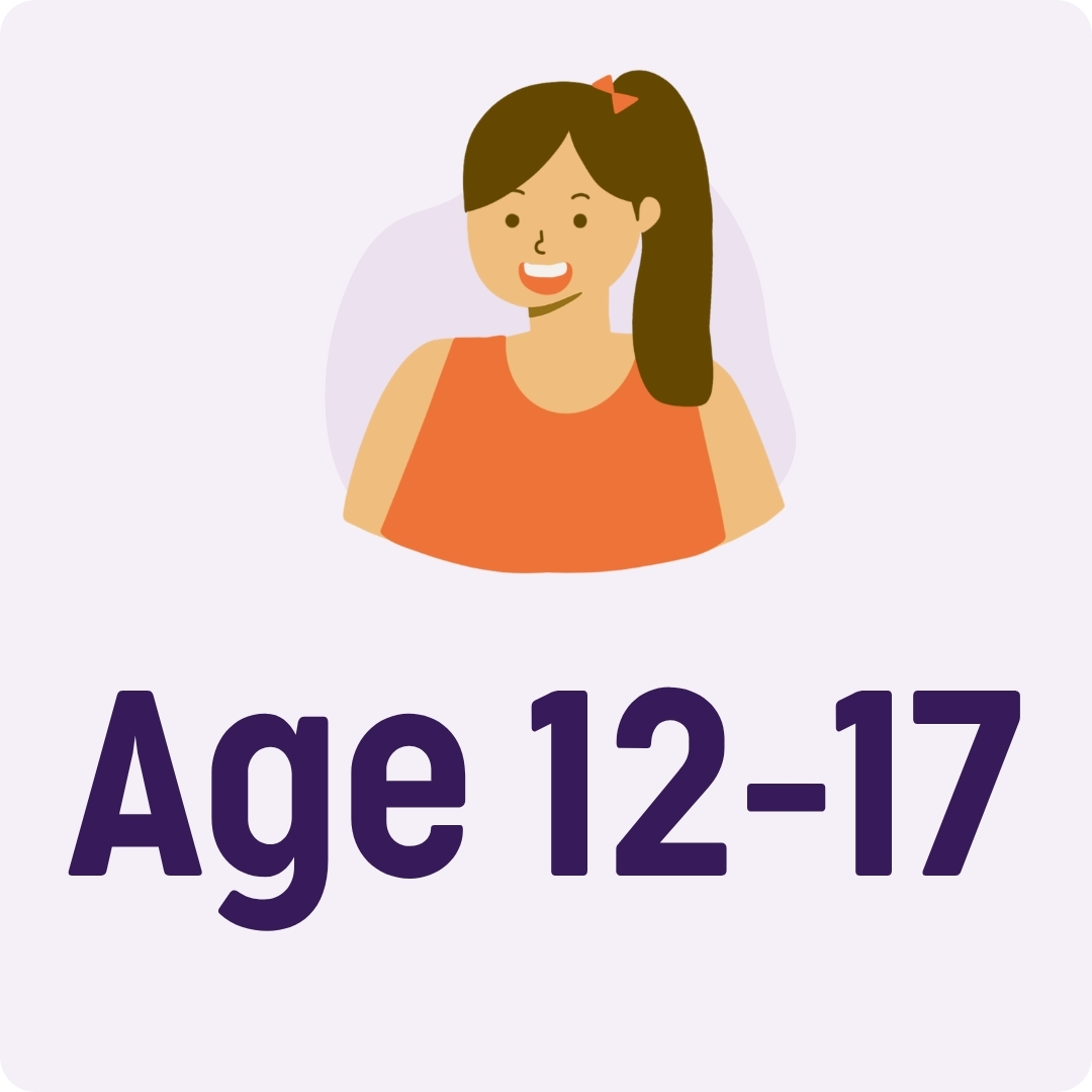 Age 12-17 Asthma Control Test button