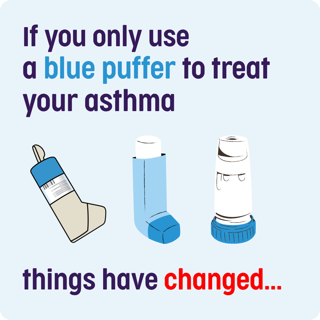 blue inhalers to anti inflammatory inhalers
