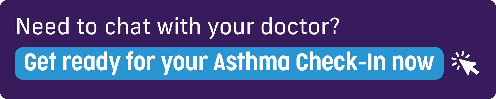 Asthma check in web banner
