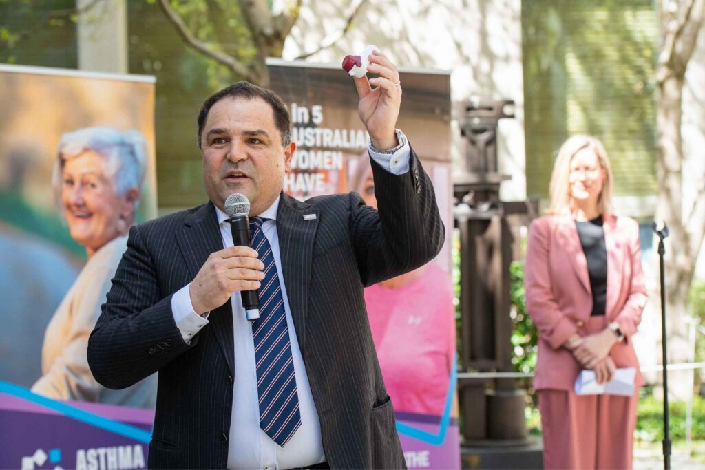 Tony Pasin speaking